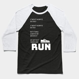 Best Funny Gift Idea for Running Lovers Baseball T-Shirt